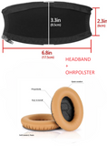 EARPADS+Head pad for Bose QuietComfort QC15 QC25 QC35 QC45 QC35 II AE2 Khaki