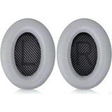 EAR PADS for Bose QuietComfort QC15 QC25 QC35 QC45 QC35 II Leather Silver 1 Pair