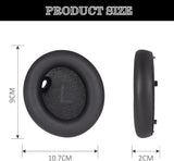 Ohrpolster für Anker Soundcore Space One (S1) headphones Schwarz 1 Paar