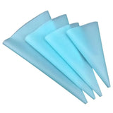 4Pcs/Set Silicone Pastry Bag Tips Cake Icing Piping Cream Cake Decorating Tools