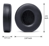 Ersatz Ohrpolster Earpad für Beats Solo 2.0/3.0 Wired/ Wireles Schwarz 1 paar