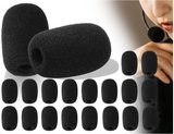 Pop Filter Headphone Microphone Foam Spit Guard Windscreen 18 Pieces