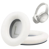 EAR PADS for Bose QuietComfort QC15 QC25 QC35 QC45 QC35 II Leather White 1 Pair