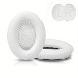 EAR PADS for Bose QuietComfort QC15 QC25 QC35 QC45 QC35 II Leather White 1 Pair