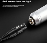 1M XLR auf klinke 6,35 mm Kabel Stecker zu Buchse Klinke auf XLR Kabel zu TRS