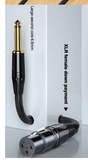 XLR auf klinke 6,35 mm Kabel Stecker zu Buchse Klinke auf XLR Kabel, XLR zu TRS