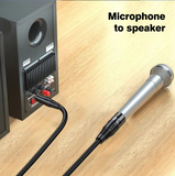 XLR to jack 6.35 mm cable male to female jack to XLR cable, XLR to TRS 1M