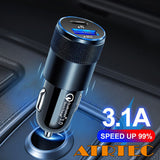 ATRTEC Dual KFZ Ladegerät USB C Autoladegerät Super Fast PD Zigarettenanzünder