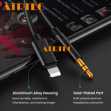 AUX Kabel 3,5mm Klinke Stecker für iPhone 6/7/8/X/XR/XS/11/12/13 Audio Adapter