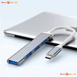 USB C HUB 3.0 Typ C 4 Port Multi USB Splitter Adapter OTG Top Qualität