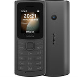 Nokia 110 2G Edition 2023 Dual-SIM Schwarz Senior Handy mit Kamera