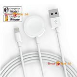 2 in 1 Ladekabel für iWatch Series Magnetischer Ladegerät Apple Watch Top
