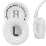 Ersatz Ohrpolster für Köpfhörer JBL Tune T500BT/T450BT TUNE 600BTNC JR300BT Weiß