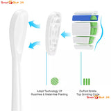4 Stück Ersatzbürstenköpfe Zahnbürste für Philips Sonicare Aufsteckbürsten