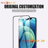 2 STÜCK ECHT Schutzglas für Apple iPhone 14 13 12 11 X XR XS 9D VOLL GLAS 9H
