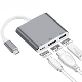 Typ C auf 4K HDMI Kompatible USB 3.0 USBC HDMI Hub für Macbook Pro Samsung TV