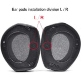 Ersatz-Ohrpolster für  Kopfhörer Sennheiser HDR RS165 RS175 RS185 RS195 Schwarz