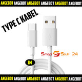 USB Typ C Ladekabel +Netzteil für Samsung, HTC ,Huawei, Xiaomi, Oppo, LG