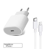 Schnellladegerät USB-C für iPhone 7 8 X 11 12 Pro/Max 13 Netzteil PD