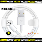 Netzteil Ladekabel 1m 1,5m 2m für Apple iPhone 6 7 8  X 11 12 13 Pro Max ipad