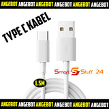 USB Typ C Ladekabel +Netzteil für Samsung, HTC ,Huawei, Xiaomi, Oppo, LG