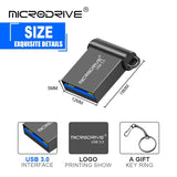Mini USB 3.0 Flash Drive 16GB 32GB 64GB 128GB USB Stick Pendrive Super Klein