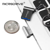 Mini USB 3.0 Flash Drive 16GB 32GB 64GB 128GB USB Stick Pendrive klein Silber