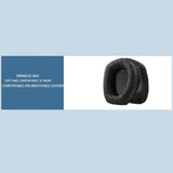 Ersatz-Ohrpolster für  Kopfhörer Sennheiser HDR RS165 RS175 RS185 RS195 Schwarz