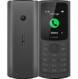 Nokia 110 2G Edition 2023 Dual-SIM Schwarz Senior Handy mit Kamera