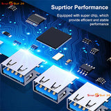 USB-Hub USB 3.0 Schnellladung 4 in 1 Multi Splitter OTG Top Qualität