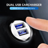 Mini 2 USB Zigarettenanzünder Ladegerät KFZ Auto adapter Handy stecker 12V/ 24V