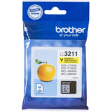 Brother Strahldrucker Tintenpatrone LC-3211Y Patrone Ink Yellow Tinten Cartridge