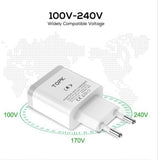 TOPK 18W Quick Charge 3.0 Schnell Laden EU USB Adapter Iphone samsung universal
