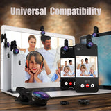Universal 3 in1 Weitwinkel Makro Fisheye Objektiv Kamera fur iPhone Samsung HTC