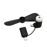 Mini OTG Portable Micro USB Vantelator für iPhone Samsung HTC Huawei Nokia LG