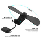 Mini OTG Portable Micro USB Vantelator für iPhone Samsung HTC Huawei Nokia LG