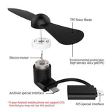 Mini OTG Portable Micro USB Vantelator für iPhone Samsung HTC Huawei Nokia LG