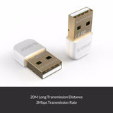 BTA Wireless USB-Bluetooth-Adapter Bluetooth 4.0 Dongle-Musik-Ton-Empfänger TOP