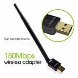 USB WiFi Adapter 150 Mbps WiFi-Antenne Fern USB WiFi Empfänger Ethernet-Netzwerk