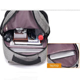 15,6 Zoll Anti-Diebstahl wasserdichter Laptop Rucksack mit USB Aufladung Macbook