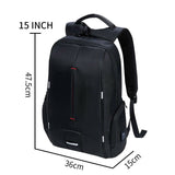 KALIDI Wasserdichter Laptop-Rucksack 15,6-17,3 Zoll Notebook Tasche 15-17 Zoll