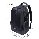 KALIDI Wasserdichter Laptop-Rucksack 15,6-17,3 Zoll Notebook Tasche 15-17 Zoll