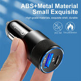 ATRTEC Dual KFZ Ladegerät USB C Autoladegerät Super Fast PD Zigarettenanzünder