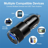 ATRTEC Dual KFZ Ladegerät USB C Autoladegerät Super Fast PD Zigarettenanzünder