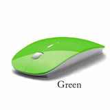 Ultradünne USB optisch kabellos Maus 2,4G Empfänger Super Slim Mouse Cordless
