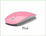 Ultradünne USB optisch kabellos Maus 2,4G Empfänger Super Slim Mouse Cordless