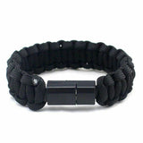 Seil Armband für Samsung Xiaomi Android USB Datenkabel Multifunktion für Men
