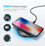 Wireless Ladegerät für iPhone11 X XR XS 8 Plus 10W Wireless Charging für Samsung