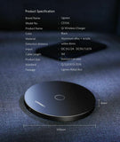 Wireless Ladegerät für iPhone11 X XR XS 8 Plus 10W Wireless Charging für Samsung