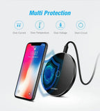 Wireless Ladegerät für iPhone11 X XR XS 8 Plus 10W Wireless Charging für Samsung